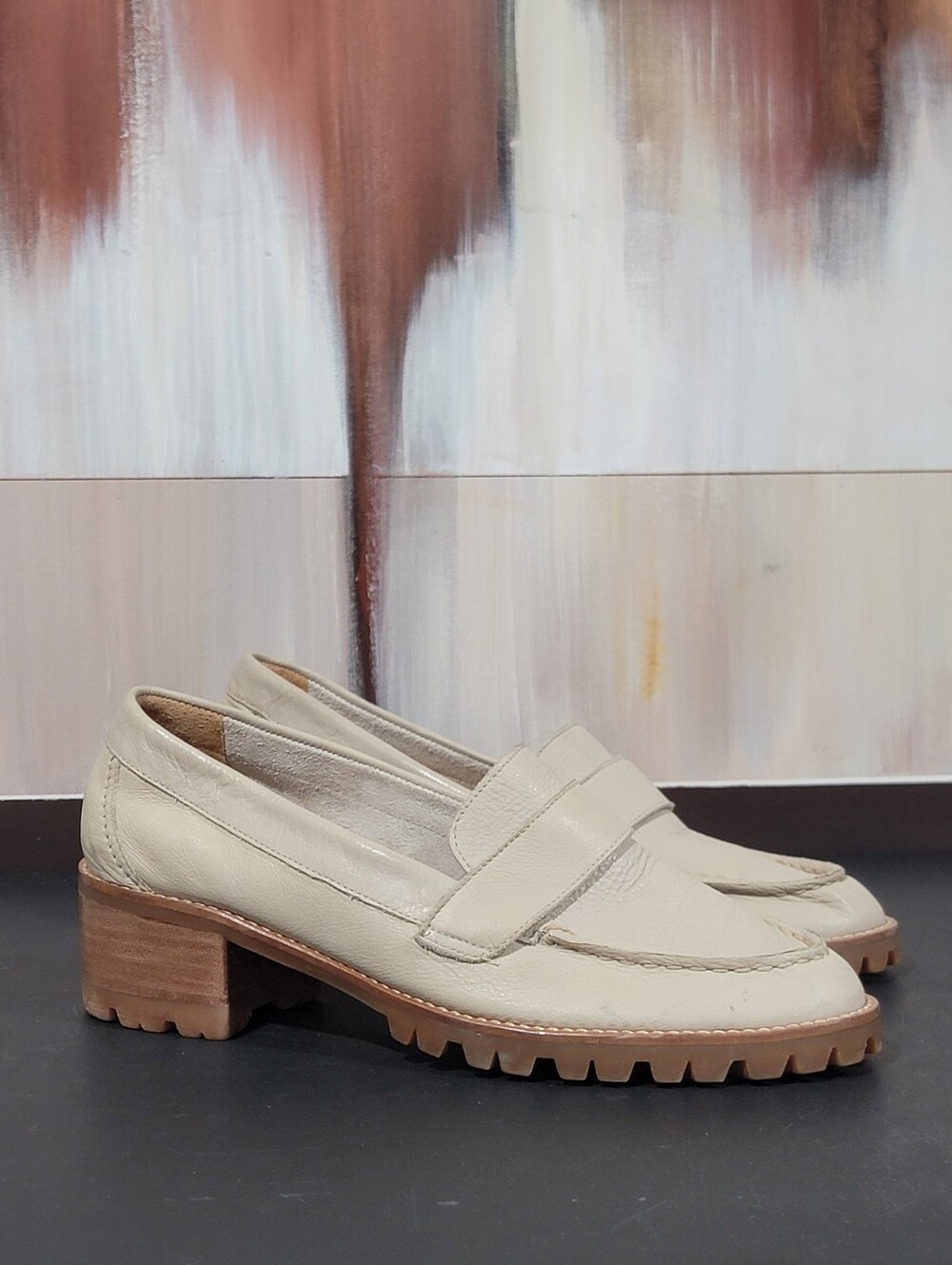 Ferri Sao Paulo US 37 Designer Handmade Moccasins Leather Shoes